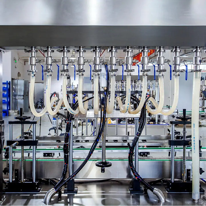 automatic sanitizer filling machine