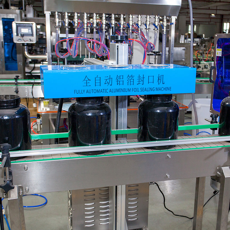 Automatic Double Head Protein Powder Bottle Filling Line Machine
