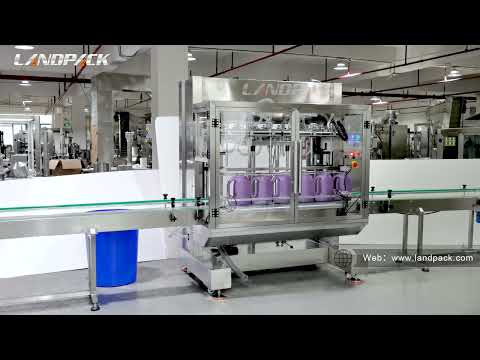 Automatic Foaming Liquid Detergent Soap Bottle Filling Machine