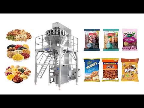 High Speed Automatic Granule Packing Machine Vertical Packaging Machine