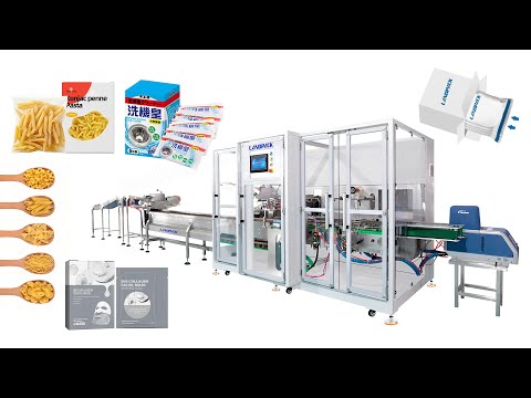 Automatic Bagged Macaroni Counting and Cartoning Packing System