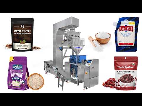 Low Cost Mini Doypack Machine Zipper Pouch Granule Packing Machine
