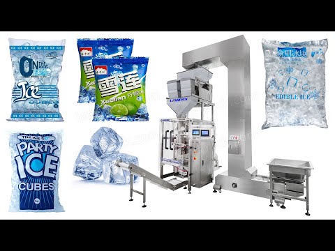 ice cube packing machine