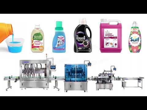 automatic liquid filling line