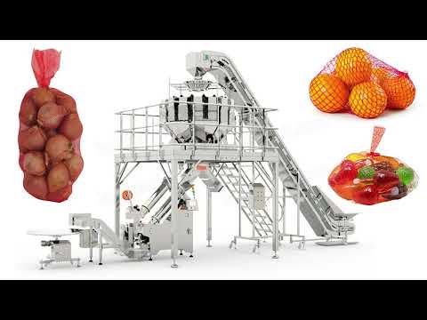 tomatoes net bag packing machine