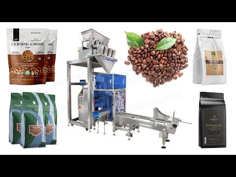roasted coffee beans packaging machine