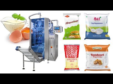 Automatic Mayonnaise Vertical Pouch Packaging Machine