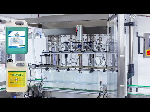 automatic liquid filling machine