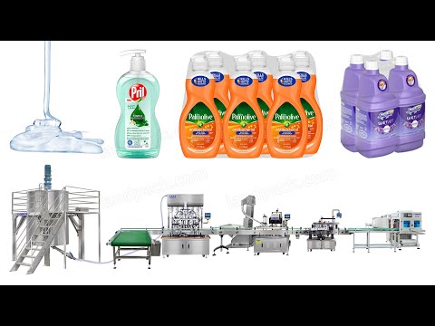 liquid soap filling machine