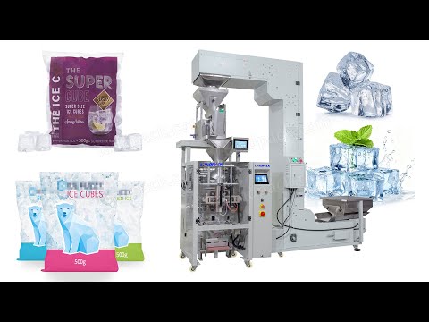 ice cube packing machine